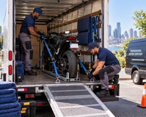 How Professional Motorcycle Transport Is Organized From Pickup to Delivery